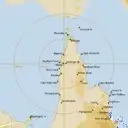 Live Weipa Weather Radar - 512km - Rain Rate