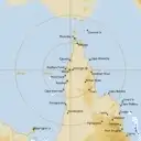 Live Weipa Weather Radar - 512km - Rain Rate