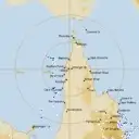 Live Weipa Weather Radar - 512km - Rain Rate