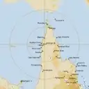 Live Weipa Weather Radar - 512km - Rain Rate