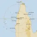 Live Weipa Weather Radar - 256km - Rain Rate