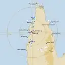 Live Weipa Weather Radar - 256km - Rain Rate