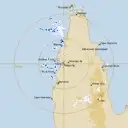 Live Weipa Weather Radar - 256km - Rain Rate
