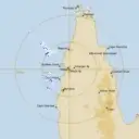 Live Weipa Weather Radar - 256km - Rain Rate