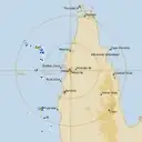 Live Weipa Weather Radar - 256km - Rain Rate