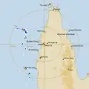 Live Weipa Weather Radar - 256km - Rain Rate