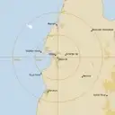 Live Weipa Weather Radar - 128km - Rain Rate
