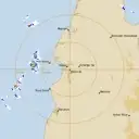 Live Weipa Weather Radar - 128km - Rain Rate