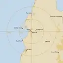Live Weipa Weather Radar - 128km - Rain Rate