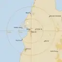 Live Weipa Weather Radar - 128km - Rain Rate