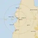 Live Weipa Weather Radar - 128km - Rain Rate