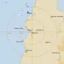 Live Weipa Weather Radar - 128km - Rain Rate