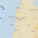 Live Weipa Weather Radar - 128km - Rain Rate