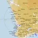 Live Watheroo Weather Radar - 512km - Rain Rate
