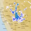 Live Watheroo Weather Radar - 128km - Rain Rate