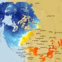 Live Watheroo Weather Radar - 128km - Doppler Wind