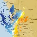 Live Watheroo Weather Radar - 128km - Doppler Wind