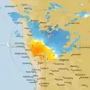 Live Watheroo Weather Radar - 128km - Doppler Wind