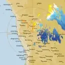 Live Watheroo Weather Radar - 128km - Doppler Wind