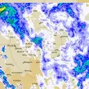 Live Brewarrina Weather Radar - 128km - Rain Rate