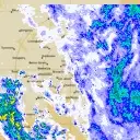 Live Brewarrina Weather Radar - 128km - Rain Rate