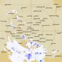 Live Brewarrina Weather Radar - 128km - Rain Rate