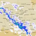 Live Brewarrina Weather Radar - 128km - Rain Rate