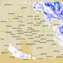 Live Brewarrina Weather Radar - 128km - Rain Rate
