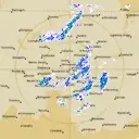Live Brewarrina Weather Radar - 128km - Rain Rate