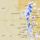 Live Hillston Weather Radar - 128km - Rain Rate