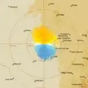 Live Hillston Weather Radar - 128km - Doppler Wind