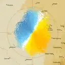 Live Hillston Weather Radar - 128km - Doppler Wind