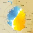 Live Hillston Weather Radar - 128km - Doppler Wind