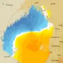 Live Hillston Weather Radar - 128km - Doppler Wind