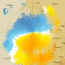 Live Hillston Weather Radar - 128km - Doppler Wind