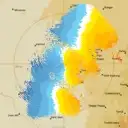 Live Hillston Weather Radar - 128km - Doppler Wind