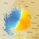 Live Hillston Weather Radar - 128km - Doppler Wind
