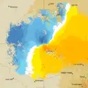 Live Hillston Weather Radar - 128km - Doppler Wind