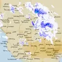 Live Rainbow Weather Radar - 256km - Rain Rate