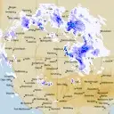 Live Rainbow Weather Radar - 256km - Rain Rate
