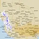 Live Rainbow Weather Radar - 256km - Rain Rate