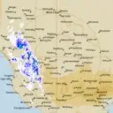 Live Rainbow Weather Radar - 256km - Rain Rate