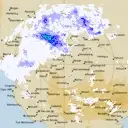 Live Rainbow Weather Radar - 256km - Rain Rate