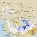 Live Rainbow Weather Radar - 256km - Rain Rate