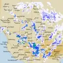 Live Rainbow Weather Radar - 256km - Rain Rate