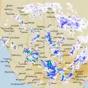 Live Rainbow Weather Radar - 256km - Rain Rate