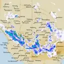 Live Rainbow Weather Radar - 256km - Rain Rate