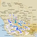 Live Rainbow Weather Radar - 256km - Rain Rate