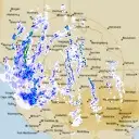 Live Rainbow Weather Radar - 256km - Rain Rate