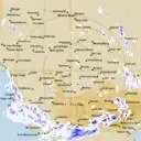 Live Rainbow Weather Radar - 256km - Rain Rate